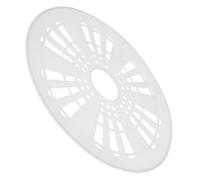 KONTONTY Comprimés compressés machine à laver pour protecteur remplacement du capuchon de la rondelle remplacement du capuchon du sèche-linge Plastique blanche