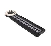 KONTONTY Coupe-papier Multifonction 12-en-1, Massicot de Bureau en Plastique Noir, Découpe Droite, Ondulée et Pointillée, pour Scrapbooking, Cartes et Décorations, Étudiants et Loisirs