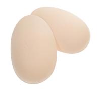 KONTONTY Coussin de pompes pour hommes, Coussinet de poitrine remplaçable, tissu non tissé et silicone, 1 paire, effet push-up confortable, pour activités extérieures en été