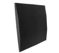 KONTONTY Coussin de Soutien pour Canapé Noir en Mousse Haute Densité 50 X 50 CM, Rembourrage Anti-Affaissement pour Siège Incurvé, Coussin de Réparation pour Maison et Bureau