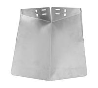 KONTONTY Couvercle Anti-Pluie en Acier Inoxydable pour Caméra de Sécurité Extérieure, Protection Étanche Petite Taille, Adapté pour Installation sur Poteau, Protection Solide Pluie et