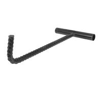 KONTONTY Crochet Acier Inoxydable pour de Regard et Ouverture de Porte de Volet Robuste et Confortable avec Poignée Outil Pratique pour Entretien des Égouts et Industriel