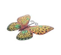 KONTONTY Décoration Murale en Forgé pour Intérieur et Extérieur Art Mural Coloré Ornement de Jardin Animé Fixation Invisible Décorations Murales Élégantes