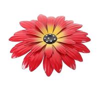 KONTONTY Décoration Murale Fleur Métal Pour Salon Et Chambre Suspension Tournesol Intérieur Extérieur