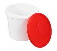 KONTONTY Distributeur De Lingettes Portable Pour Couches Bébé, Boîte à Lingettes Réutilisable En Plastique, Seau Couvercle Rouge, Usage Voiture, Maison Et Voyage, Accessoire Pratique Pour Soins Bébé