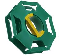 KONTONTY Enrouleur de Câble Électrique Vert avec Poignée Centrale Rotative Bobine de Fil de Ligature Robuste, Compact et Résistant pour Garage et Bricolage, Organiseur de Cordons