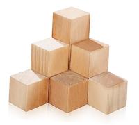 KONTONTY Ensemble De Blocs Bruts En Contreplaqué De Peuplier De 10 Cm Pour Garçons Et Jouets Éducatifs Pour La Création De Puzzles