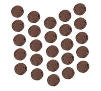 KONTONTY Galets Argile Naturels Pour Plantes Succulentes Système De Drainage Respirant Terreau Argileux Support Pour Jardin Intérieur Et Culture Hydroponique (1-1,4 Cm - Marron - 300~600 G)