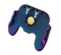 KONTONTY Gamepad De Jeu Mobile Avec Ventilateur De Dissipation Thermique Support Portable Pour Smartphone Contrôleur Ergonomique Refroidissement Silencieux