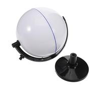 KONTONTY Globe Terrestre Vierge à Colorier pour Garçon Et Filles - Diamètre 10,6 Cm - Matériel Éducatif Réutilisable - Projet Artistique Ludique - Support Bureau Décoratif