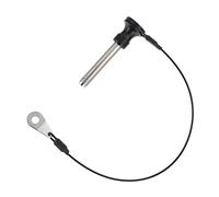 KONTONTY Goupille de Serrage Inox à Bille Auto Bloquante Goupille à Bouton Poussoir pour Positionnement Fixation Rapide
