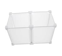 KONTONTY Grille De Séparation Pour Congélateur Réfrigérateur Support D'étagère De Congélateur Rack De Congélateur Séparateurs De Congélateur Pour Congélateur Blanche Plastique