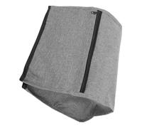 KONTONTY Housse de Machine à Coudre Oxford avec Poches Latérales Protection Poussière Réutilisable Poignée de Transport Adaptée Aux Machines à Surjeter Compacte Rangement Pratique pour