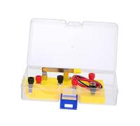 KONTONTY Kit Dapprentissage Circuits Électriques Débutant avec Accessoires pour Expériences Série et Coffret de Rangement Portable pour Groupes Scolaires