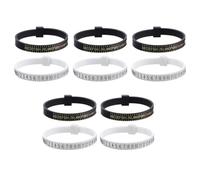 KONTONTY Kit Doutils De Bijouterie Super 10 Pièces Doigt S Pour La Fabrication De Bijoux Mariage Mesure Précise Lisse