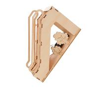 KONTONTY Kit Éducatif Stem Électrique Élévateur Bois à Maquette Descalator Mécanique DIY pour Garçon Fille Projet Scientifique Interactif Dexpérimentation et Apprentissage Électronique