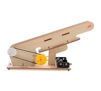 KONTONTY Kit Stem Électrique de Construction Bois pour Garçon Fille Jeu Éducatif de Science et Électricité Projet DIY Inventif pour Apprentissage et Spatial