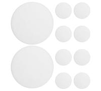 KONTONTY Lot de 10 couvercles de diffuseur pour plafonnier, protection anti-éblouissement pour lumières LED rondes, design optique spécial pour différents luminaires encastrables