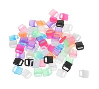 KONTONTY Lot de 100 Bouchons Anti-Poussière pour Téléphone Portable en Silicone en Plastique