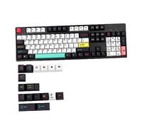 KONTONTY Lot de 122 Touches De Clavier Mécaniques en Pbt pour Homme Design Ergonomique Frappe Confortable Claviers Résistants À Lusure Et Compatibles