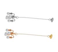 KONTONTY Lot De 2 Lustres Miniatures pour Maison De Poupée Lampe De Simulation Meubles Miniatures Lampe Suspendue Miniature Lampe De Plafond Ornement Mini Lampe Petite Lampe