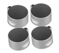 KONTONTY Lot De 3 Boutons De Rechange En Métal Pour Cuisinière À Commandes De Four Et Boutons De Brûleur 4 Pièces X 3