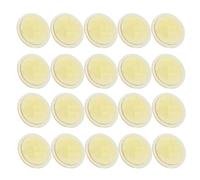 KONTONTY Lot de 30 Lentilles De Kaléidoscope pour Enfants Accessoires De Kaléidoscope Miroirs en Acrylique Lentilles Et Prismes Accessoires Jaunes