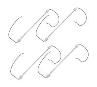 KONTONTY Lot De 4 Lampes Chauffantes pour Four Élément Chauffant Bobine Chauffage pour Poulailler Accessoires De Chauffage pour Volaille Lampe Chauffante pour Four À Volaille