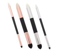 KONTONTY Lot De 4 Stylos Éponges À Double Pointe Pour Estomper Les Pinceaux, Lavables, Pour Estomper Les Croquis, Éclaircir Et Mettre En Valeur
