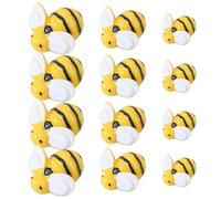 KONTONTY Lot de 40 Breloques Abeilles en Résine D'abeille pour Décoration Diy, Accessoires Créatifs pour Miroirs et Œuvres Murales, pour Loisirs Manuels