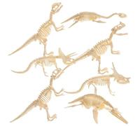 KONTONTY Lot de 7 Modèles de Puzzle Éducatif à Assembler, Squelettes de Dinosaures Réalistes pour Garçon et Filles, Jouets Dinosaures DIY Légers et Compacts, pour Jeu Éducatif et