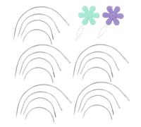 KONTONTY Lot de Aiguilles Incurvées Grandes Yeux avec Enfile-aiguille Kit Multi Couture Main Broderie Tissage et Extensions de Cheveux Aiguilles Durables Fer pour Travaux Précis et Tissus
