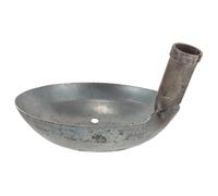 KONTONTY Louche De Tamisage pour Métal Pelle Spacieuse pour Évacuer Facilement Les Déchets Et Boues des Réseaux Assainissement