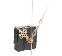 KONTONTY Mécanisme Horloge Mouvement Inversé Kit Remplacement Plastique Fer 1 Set Pour Horloge Murale Décoration Industrielle 2.17X2.17X1.18In