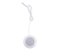 KONTONTY Mini Haut-Parleur Filaire Compact pour Oreiller Enceinte sous Oreiller Portable pour Musique Et Sommeil Apaisant avec Prise Jack pour Utilisateurs Côté Lit Et Détente