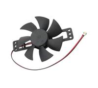 KONTONTY Mini Ventilateur DIY avec Moteur Brushless Silencieux Mini Ventilo Portable Kit de Montage Ventilateur Fait Main pour Technophiles