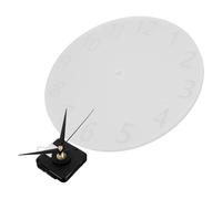 KONTONTY Moule en Silicone avec Chiffres Arabes pour Horloge Murale Moule de Coulée Résine Polyvalent pour Créations Artisanales et Décorations Faites Main