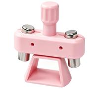 KONTONTY Outil Magnétique pour Ongles Effet Œil de Chat Rotatif Aimant Multi-angle, Base Magnétique Amovible en Plastique pour Manucure DIY et Salon, Utilisation Stable et Précision