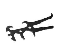 KONTONTY Ouvre Bidon Multifonction Chrome Vanadium Outil Ergonomique pour Facilement les Couvercles de Fût Seau pour Industrie de Peinture