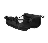 KONTONTY Panier inférieur de poussette noir en Oxford, léger et stable, dimensions 30 x 25 x 14 cm, adapté pour voyage et courses avec bébé