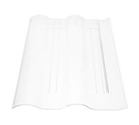 KONTONTY Panneaux de Toiture Transparents en Plastique Ondulé 400x300x3mm, Étanches et Résistants aux UV, pour Aménagement Paysager, Serrage de Patio et Éclairage Naturel de Toiture