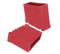 KONTONTY Patins Antidérapants en Caoutchouc pour Échelle Pliable 8,1 X 3 Cm, Lot de 2 Pièces, Embouts de Protection Solide pour Pieds D’échelle Télescopique, Accessoires de Remplacement