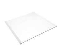 KONTONTY Plaque de séparation Étagère de la section réfrigérateur Etagère de réfrigérateur en verre accessoire congélateur support d'étagère pour réfrigérateur alliage Transparent