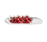 KONTONTY Plateau de Service Inox 304 Repose-louche Intégré pour Buffet | Moulage Monobloc, Angles Arrondis, Surface Lisse Polie Miroir, Format Gain de Place pour Restaurant ou Cuisiniers