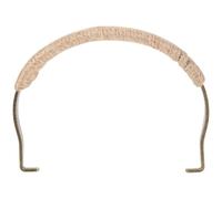 KONTONTY Poignée de Théière Style Rustique Anti-brûlure en Métal Corde de Chanvre, Robuste et Facile à Installer, pour Bouilloire et Théière Céramique Khaki