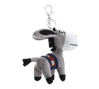 KONTONTY Porte-clés Âne Peluche Pendentif Pour Sac à Dos Breloque Ornement De Clé Léger Et Pratique