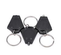 KONTONTY Porte-clés Lumineux Led Mini 10 Pièces Étanche Facile à Utiliser Plastique Lampe De Poche Compacte Pour Camping Et Randonnée Lumière D'urgence