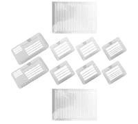 KONTONTY Règle de ligne d'espacement Blanc en Pp, Guide d'écriture et de lettrage, Modèles polyvalents pour journaling et création de cartes, 1set