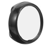 KONTONTY Rétroviseur pour Écran D'ordinateur Noir, Miroir d'angle Mort Convexe sans Cadre, Grand Format, Améliore La Visibilité Au Bureau, Accessoire Polyvalent pour Moniteur Pc