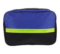 KONTONTY Sacoche d'urgence pour Voiture en Tissu Oxford Résistant Grand Format Bleu Trousse Multifonction Essentielle pour Accessoires et Remède pour Rangement Coffre et Dépannage